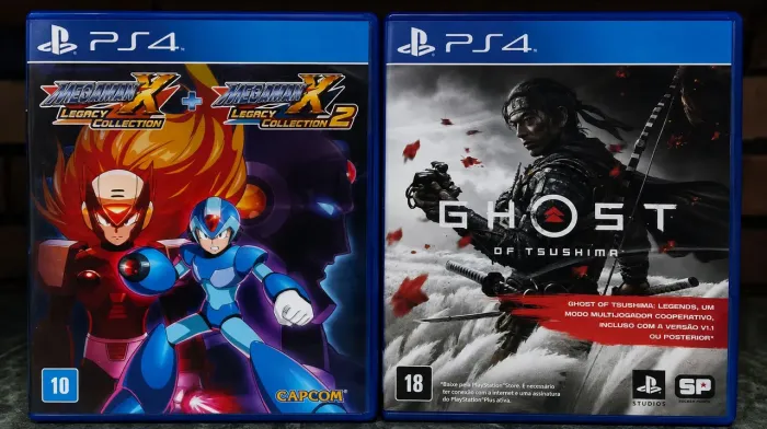 Ghost of Tsushima / MegaMan collection PS4