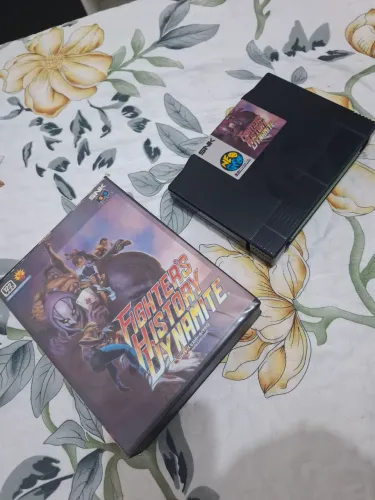 Cartucho neogeo aes FiGHTERS HISTORY DYNAMITE