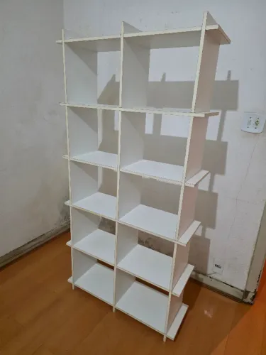 Estante Multiuso 10 nichos Branca 