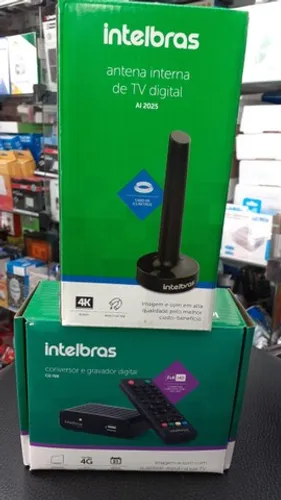 Conversor de Tv + Antena Digital (honestidade e qualidade distribuidora JK eletrônicos)