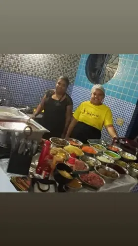 Buffet de macarrão+ crepe frances