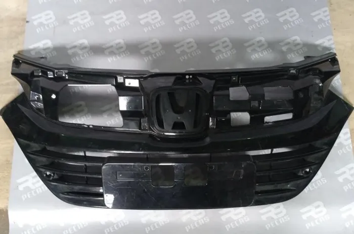 Grade preta e cromada Honda Hrv 19/20