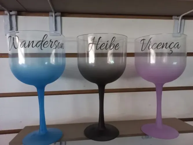 Promoção Taças gin personalizada para eventos em geral