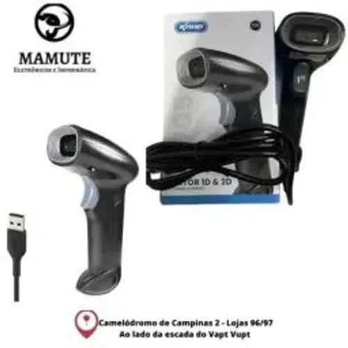 Leitor De Codigo Barras 1d 2d Qr Code Produtos Pratico