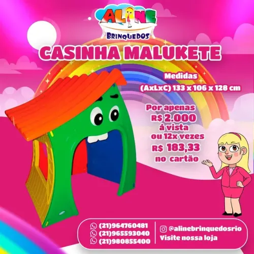 Casinha xalingo mulequet 