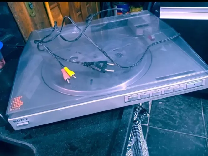 Pick Up Sony Ps Lx-510 Psbsb Nível Techinics Toca Disco Lp