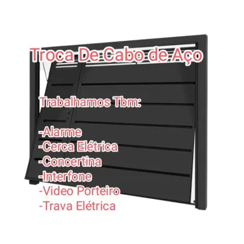 Cabo de Aço Para Portão para Máxima Segurança