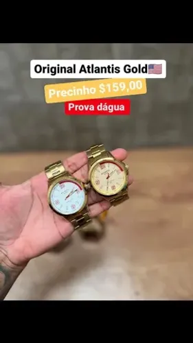 Atlantis Gold original prova dágua água