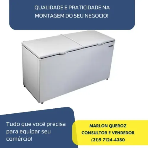 Freezer Metalfrio 490 Litros Novo 110/220v
