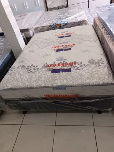 CAMA BOX CASAL ESPUMA SELADA NOVA ALTO PADRÃO