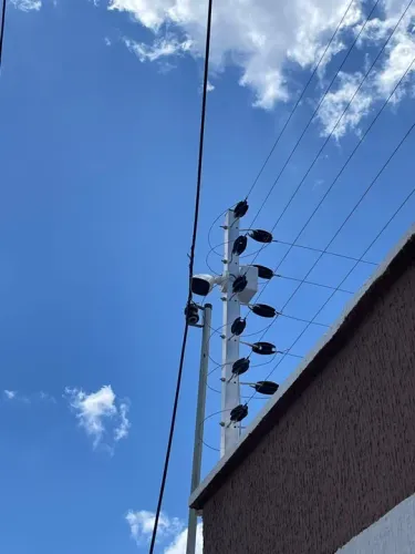 Cerca elétrica, motor , câmeras , interfone , aspiral