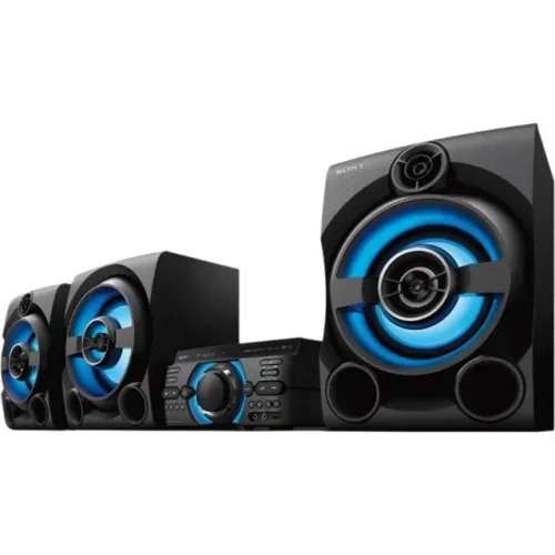 Mini System One Box Torre Sony Muteki MHC-V80D com DVD... [Leia as descrinções]