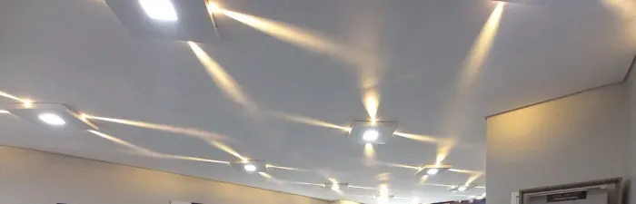 Luminária Led formato Diamante de Sobreporadicionais