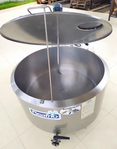 Tanque Resfriador 300 L Tina de Maturação Misturador 220v Água Sucos Caldas Polpas 