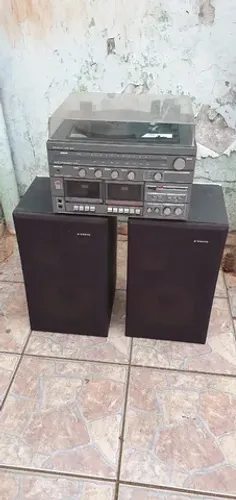 Som Sanyo Antigo