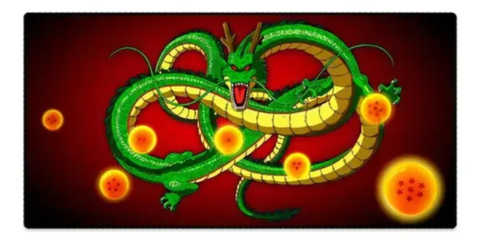 Mouse Pad Gamer DRAGÃO DAS ESFERAS Extra Grande 70x35cm Exbom