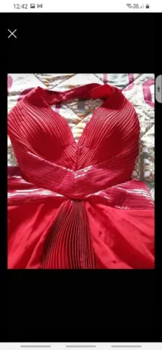 Vestido de Festa Vermelho pra hoje