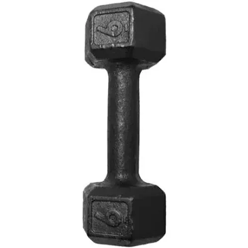 Halter Sextavado Pintado 6kg par