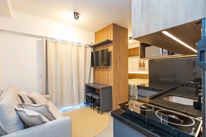 STUDIO MOBILIADO PARA LOCAÇÃO NO ÁGUA VERDE