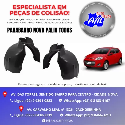 parabarro novo palio