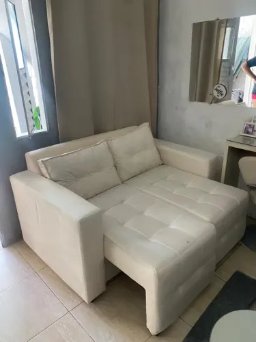 Sofá retratil 2 lugares 1.50 largura frete gratis R$ 999,99 a vista