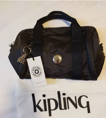 Bolsa kipling Bina M preto (original)