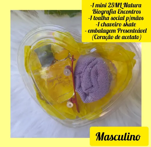 Kit Natura Biografia Encontros Masculino