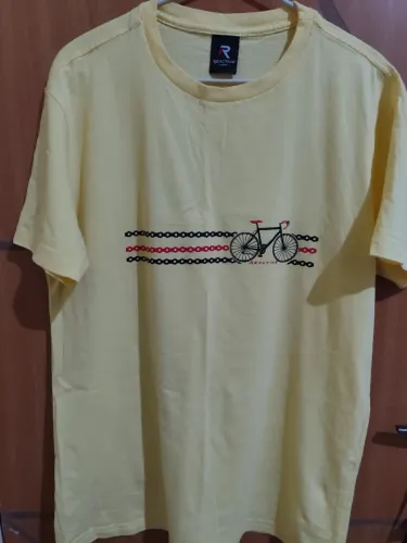 Camiseta Amarela Reactive Bike M