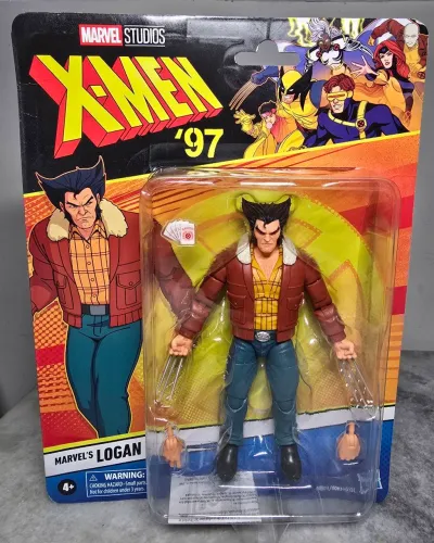 Marvel Legends Logan X-Men 97 nova wave lacrado