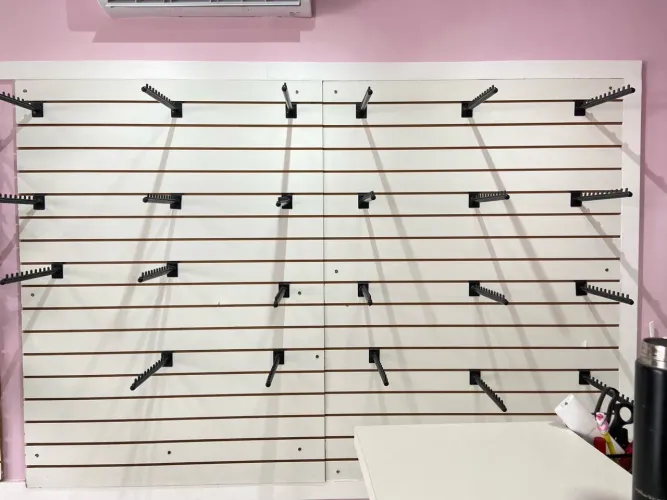 suporte para painel, ideal para lingerie e roupas