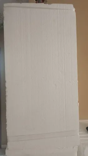 Isopor para construção