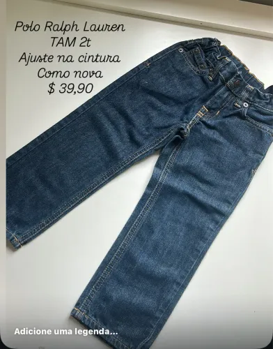 Calça jeans polo Ralph Lauren TAM 2T