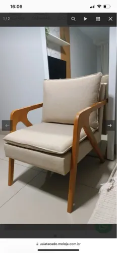Poltrona de design moderno