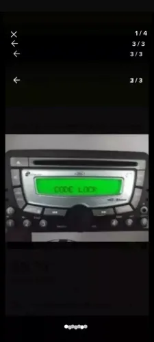 Rádio original Ford Ranger Ecosport Focus Fiesta code lock. Leia abaixo!