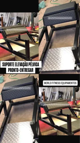 Suporte Elevação Pélvica - Equipamento de Academia