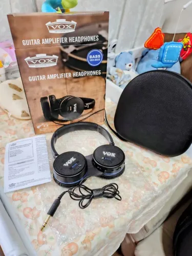 Headphone Vox VGH Bass Original - Completo + Case (Novo)