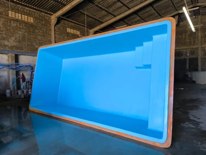 Piscina de mostruário 