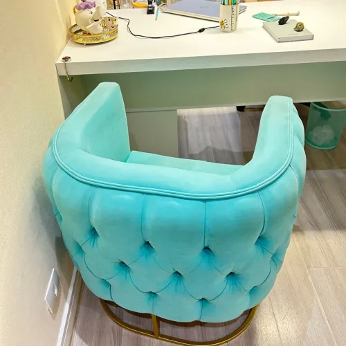 Poltrona Luxo Turquesa