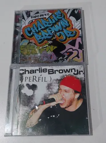 CDs Charlie Brown Jr - Papo Reto e Perfil