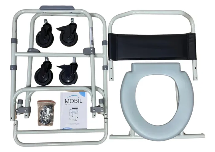 Cadeira banho nova caixa 