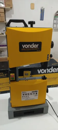 Serra Fita de Bancada Vonder SFV 090 300w. 110v.