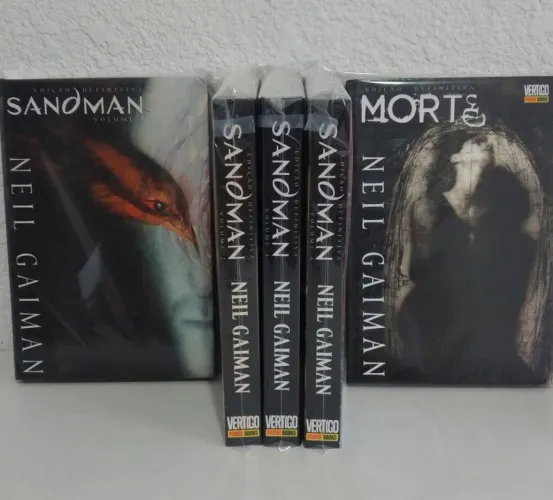 Coleção Sandman completa + Morte edição definitiva
