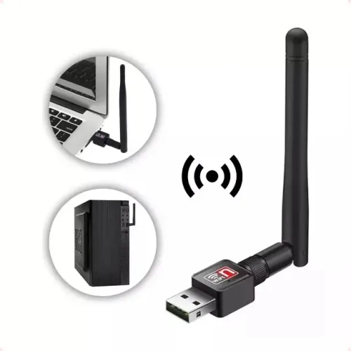Adaptador Usb Wi-Fi 802.11 com Antena - Loja Coimbra Computadores