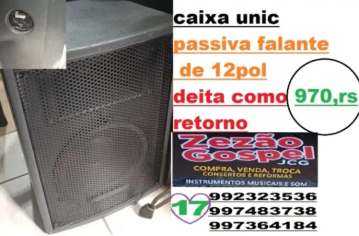 caixa unic passiva fal.de 12 pol.xik 970,rs rs