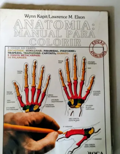 Anatomia e fisiologia para colorir.