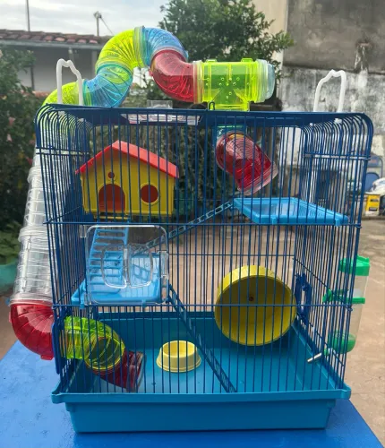 Gaiola para hamster completa