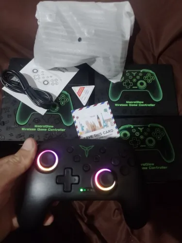 Controle gamepad Q12 Nintendo,Pc,Android e ios