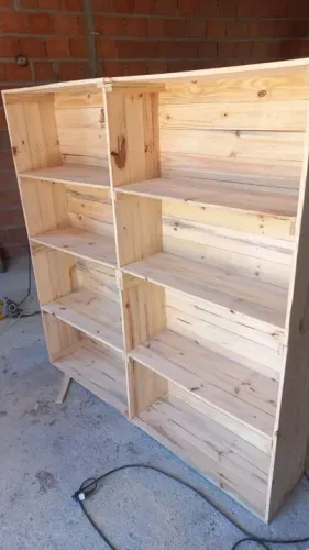 Prateleira de pallet