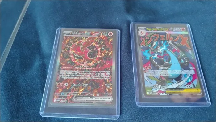 Oricorio e charizard promo SIR pt br M