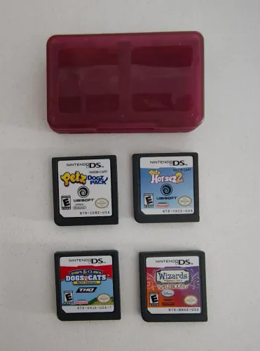 Jogos de Nintendo DS - Petz Dogz Pack, Horsez 2 e Mais!